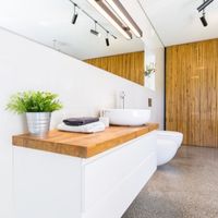 how to make wood waterproof for bathroom