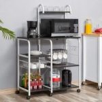 best microwave carts with storage
