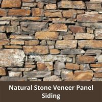 Natural Stone Veneer Panel Siding