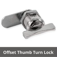 Offset Thumb Turn Lock