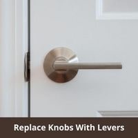 Replace Knobs with Levers