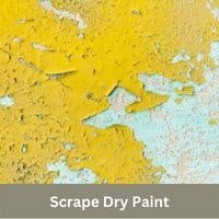 Scrape Dry Paint
