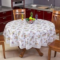 different ways to make plastic tablecloths look nice