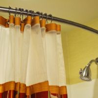 hang an attractive shower curtain