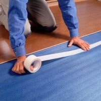 how to fix squeaky floors under carpet