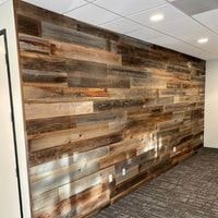 reclaimed wood panels for walls