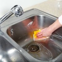 ways to clean blanco sink