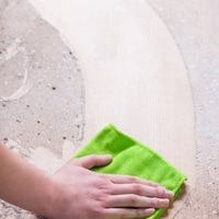 ways to clean laminate wood floors without streaking