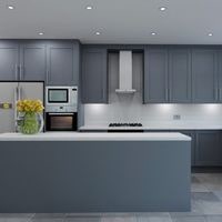 how to clean matte finish kitchen cupboards
