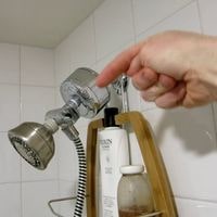 increase shower pressure