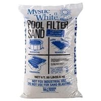 mystic white II 50 lbs of pool-filter sand