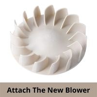 Attach the new Blower