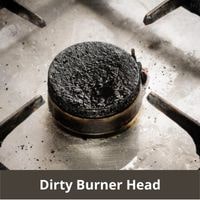 Dirty Burner Head