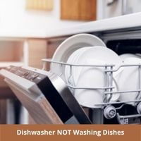 dishwasher not washing dishes