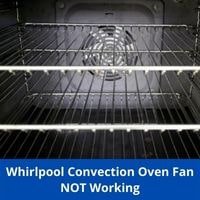 whirlpool convection oven fan not working