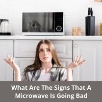 What are the signs that a microwave is going bad
