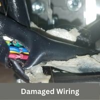 Damaged wiring