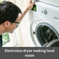 Electrolux dryer making loud noise