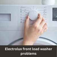 Electrolux front load washer problems 2023