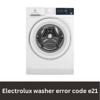 Electrolux washer error code e21