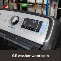 GE washer wont spin 2023