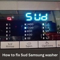 How to fix 5ud Samsung washer