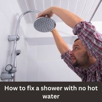 How to fix a shower with no hot water