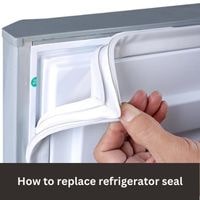 How to replace refrigerator seal