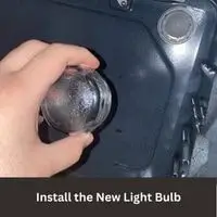 Install the New Light Bulb