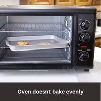 Oven doesnt bake evenly