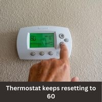 Thermostat keeps resetting to 60 2023