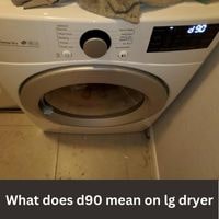 What does d90 mean on lg dryer 2023