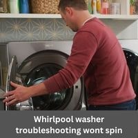 Whirlpool washer troubleshooting wont spin